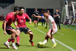 Kết quả bóng đá U23 Hàn Quốc - U23 Việt Nam: 4 bàn áp đảo toàn diện (ASIAD)