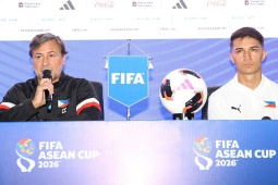 Trực tiếp họp báo Việt Nam - Philippines FIFA ASEAN Cup: HLV Cuadrat coi Việt Nam là ứng viên hàng đầu