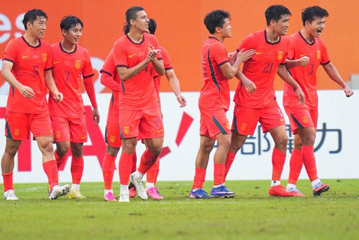 Niềm vui muộn màng của U23 Trung Quốc