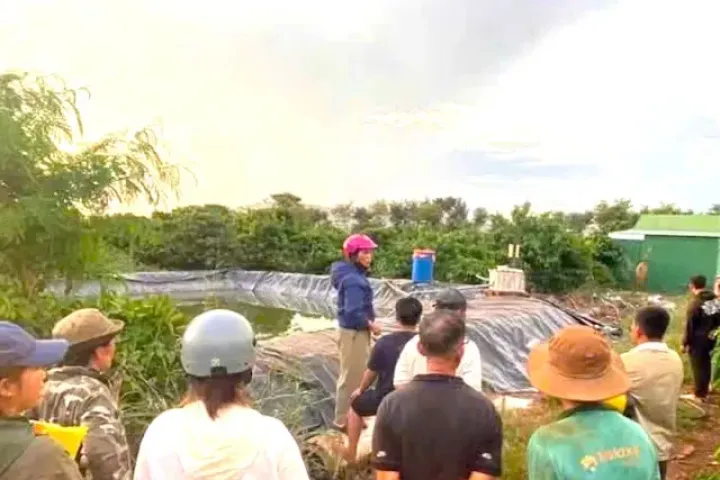 Hai nữ sinh tử vong dưới hồ nước trong rẫy cà phê