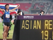 Thần đồng điền kinh Thái Lan tiếp tục tạo địa chấn ở ASIAD 2026