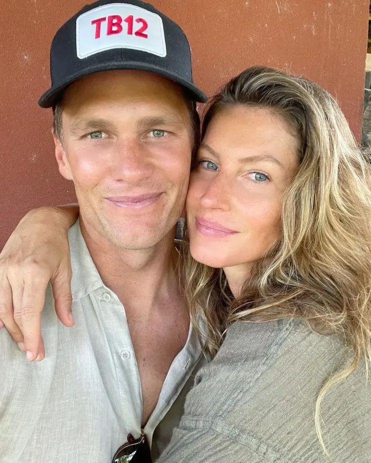 Gisele Bundchen và Tom Brady. Ảnh: Instagram/gisele