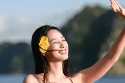Các cô gái Hoa hậu Việt Nam giữa biển trời Vân Đồn