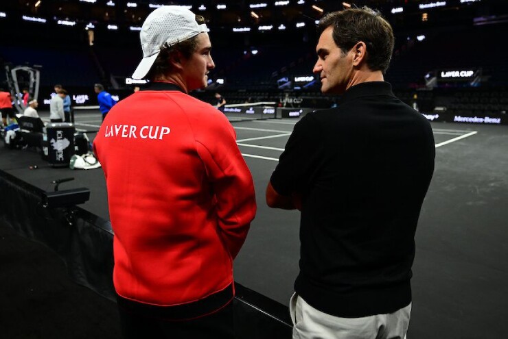 Federer là nhà đồng sáng lập của Laver Cup