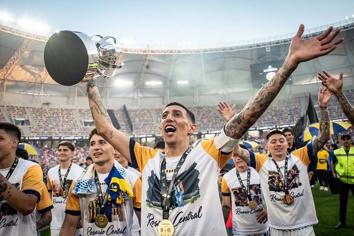 Di Maria mang về danh hiệu thứ 2 cho Rosario Central kể từ khi trở lại CLB