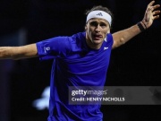 Video tennis Zverev - Learner Tien: Bản lĩnh số 2 thế giới, đăng quang rực rỡ (Laver Cup)
