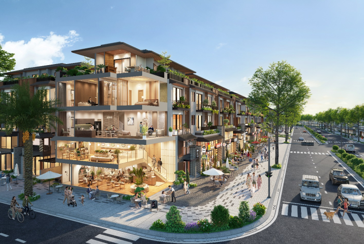 Shophouse - mô hình “hai trong một” trong nhịp sống đô thị hiện đại