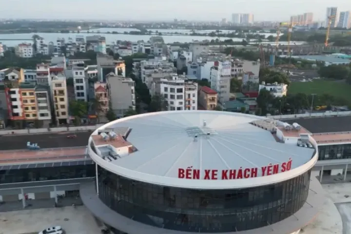 Bên trong bến xe Yên Sở 120 tỷ đồng sắp phục vụ hành khách