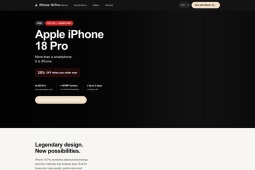 Sốt iPhone 18, kẻ gian tạo web giả mạo giăng bẫy người dùng