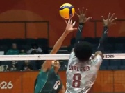 Kết quả bóng chuyền ĐT Việt Nam - Qatar: Bất lực trước "Tòa tháp đôi" cao 2m10 (ASIAD)