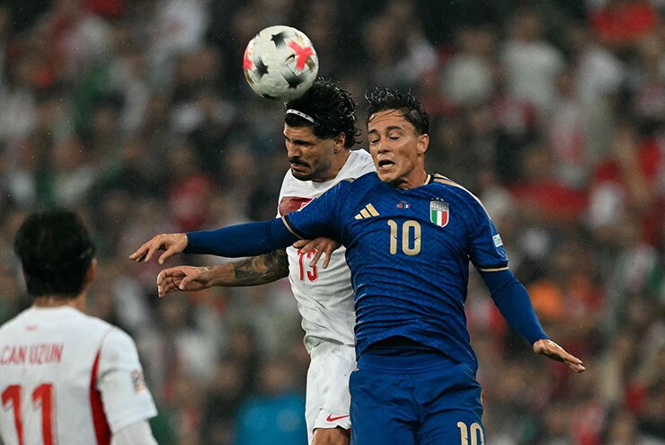 Video bóng đá Thổ Nhĩ Kỳ - Italia: Đại tiệc 5 bàn (Nations League)