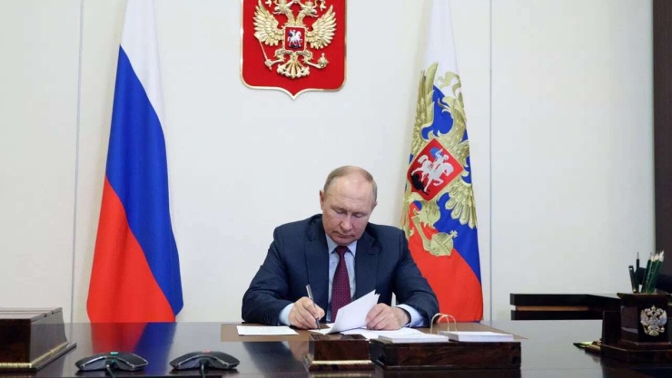 Tổng thống Nga Putin. Ảnh RIA