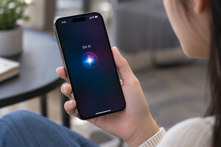 Siri AI có khả năng hiểu ngữ cảnh cá nhân, nhận biết nội dung trên màn hình và thực hiện thêm tác vụ giữa các ứng dụng. (Ảnh: AI)
