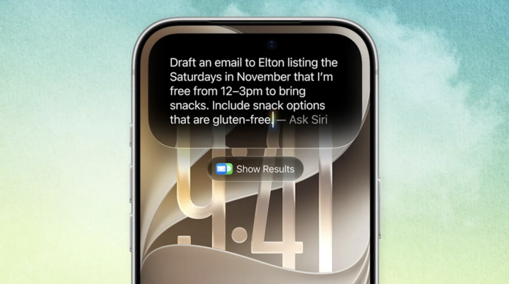 Siri cũng có thể kết hợp thông tin cá nhân với khả năng xử lý thông tin để hỗ trợ các tác vụ như lên kế hoạch cho một sự kiện. (Ảnh: Tom’s Guide)