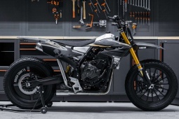 “Ngựa ô” Ténéré 700 được gọt đẽo thành một chiếc flat-track đầy thú vị