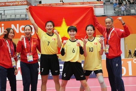 Trực tiếp ASIAD 29/9: Vỡ òa cầu mây nữ Việt Nam giành huy chương Vàng