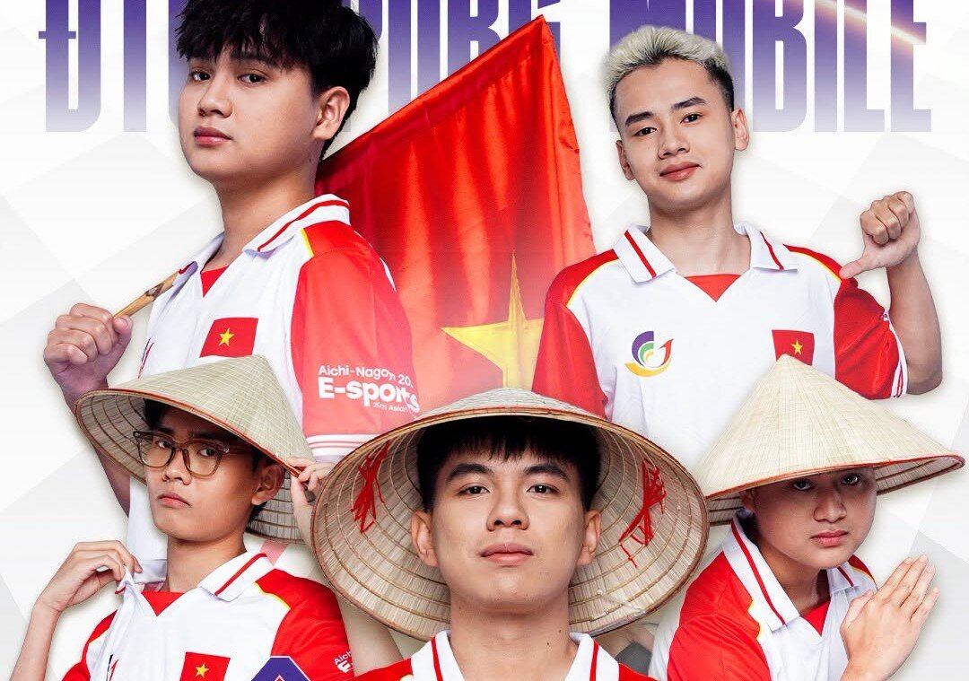 Tuyển PUBG Mobile Việt Nam tại ASIAD 2026.