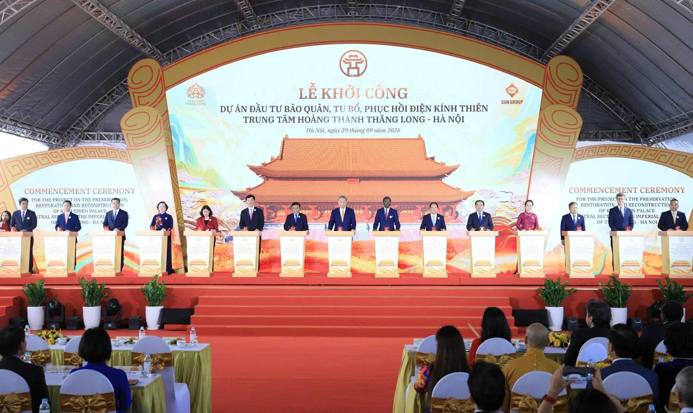 Toàn cảnh lễ khởi công