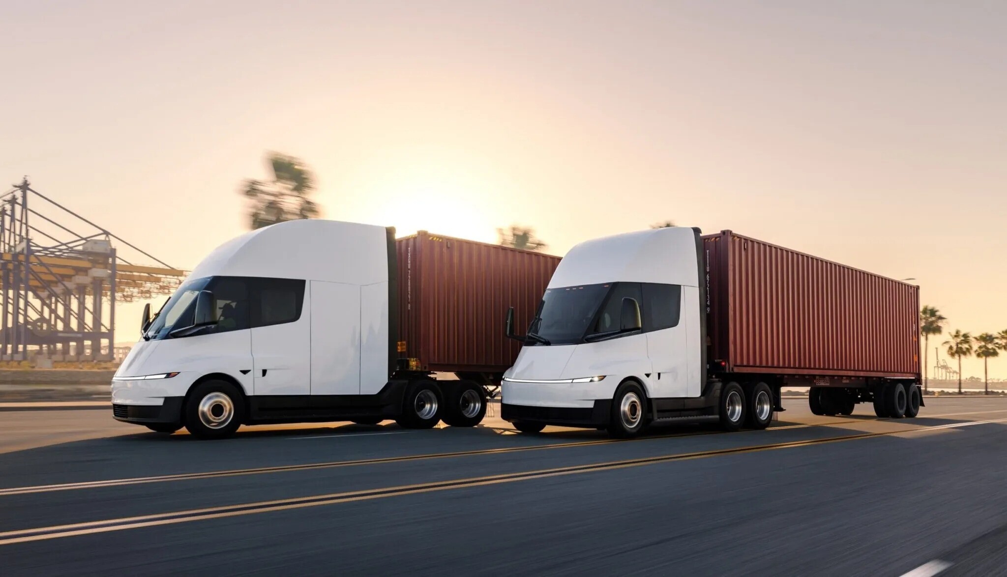 Tesla vừa khởi động chiến dịch bàn giao dòng xe đầu kéo chạy điện Semi.