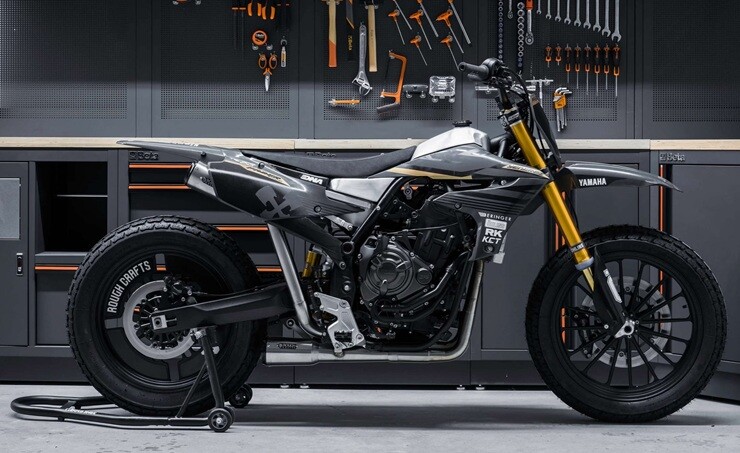 “Ngựa ô” Ténéré 700 được gọt đẽo thành một chiếc flat-track đầy thú vị - 1
