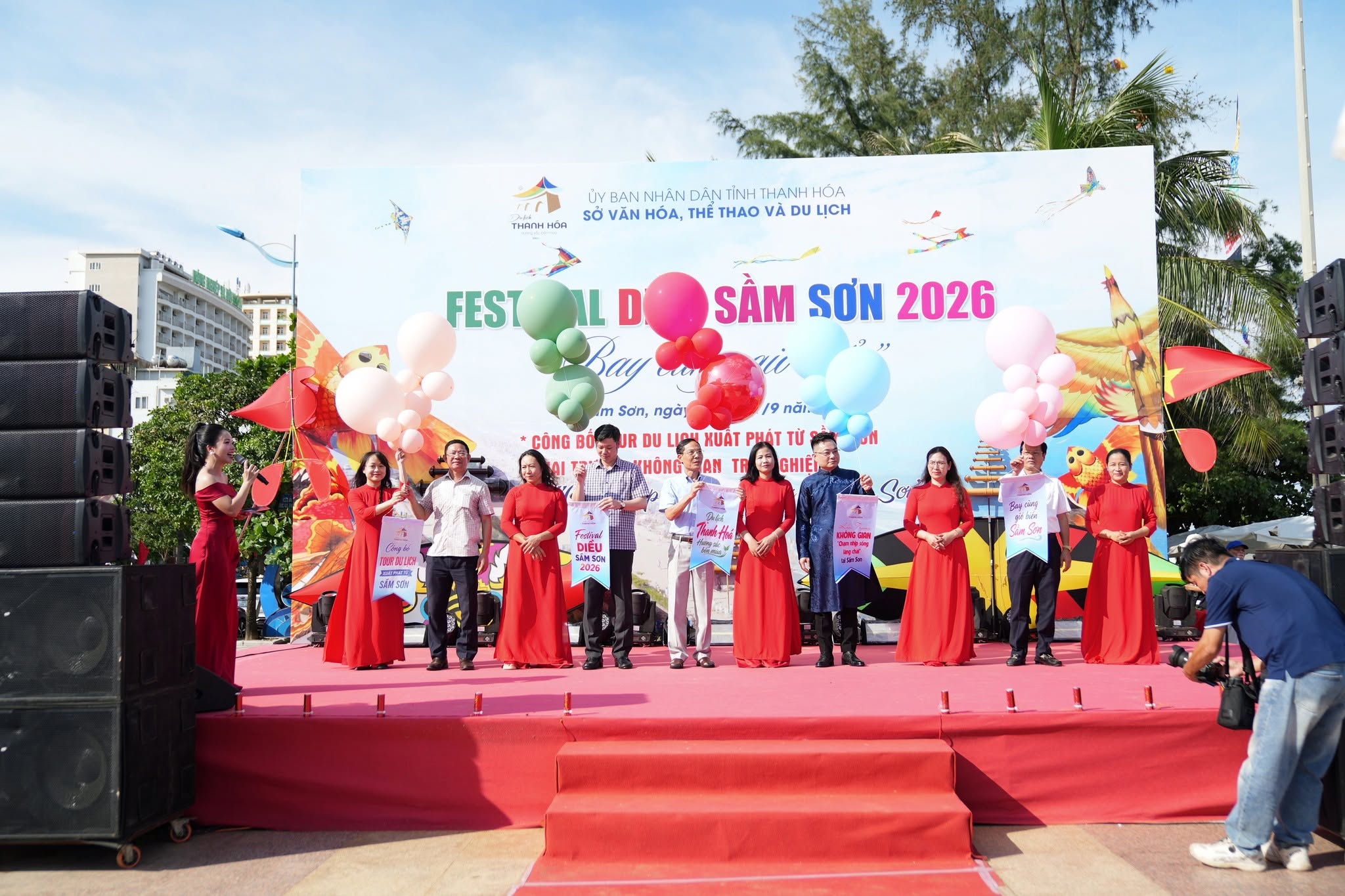 Lễ công bố Tour du lịch xuất phát từ Sầm Sơn. Ảnh: Sở Văn hóa, Thể thao và Du lịch tỉnh Thanh Hóa