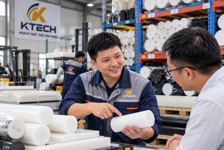 Nhựa KTECH rút ngắn khoảng cách giữa nhà máy và nguồn vật liệu kỹ thuật
