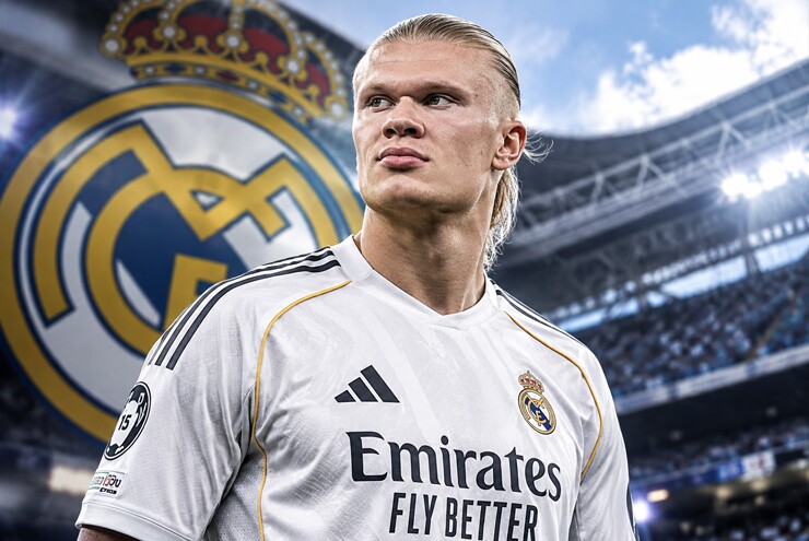 Real Madrid "nhét" Haaland vào hàng công toàn sao bằng cách nào?