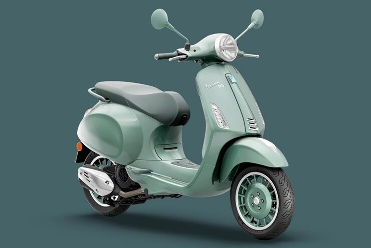 Vespa Primavera 80th trình làng, khoác màu xanh pastel độc quyền