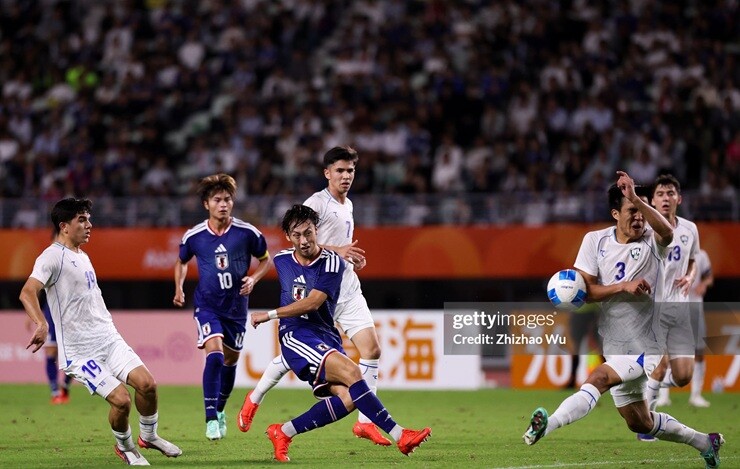 Trực tiếp bóng đá U23 Uzbekistan - U23 Nhật Bản: Luân lưu định đoạt (ASIAD) (Hết giờ) - 2