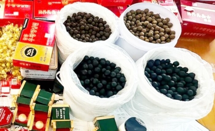 Số lượng thuốc An Cung giả vừa được Cơ quan Công an tỉnh Thanh Hóa vừa triệt phá.