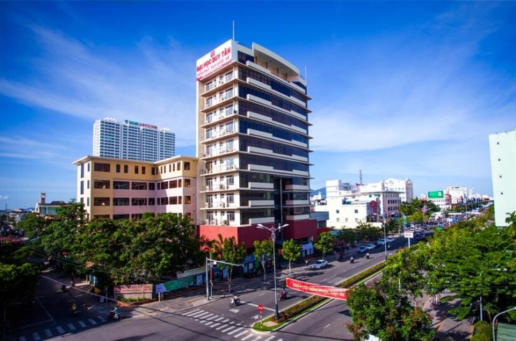 Một tòa nhà của Đại học Duy Tân. Ảnh: Website trường