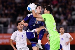 Trực tiếp bóng đá U23 Uzbekistan - U23 Nhật Bản: "Samurai xanh" gỡ hòa (ASIAD)