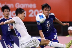 Kết quả bóng đá U23 Uzbekistan - U23 Nhật Bản: Phủ đầu choáng váng (ASIAD)