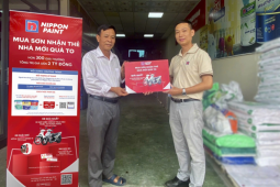 Mua sơn Nippon, khách hàng có cơ hội nhận xe máy cùng hơn 13.500 phần quà hấp dẫn