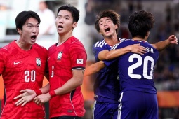 2 anh hào vào chung kết ASIAD: U23 Hàn Quốc - U23 Nhật Bản tranh HCV