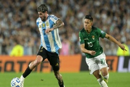 Trực tiếp bóng đá Argentina - Bolivia: Đương kim á quân thế giới phô diễn sức mạnh