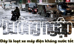 Loạt xe máy điện kháng nước tốt, phù hợp đi mưa và đường ngập nhẹ