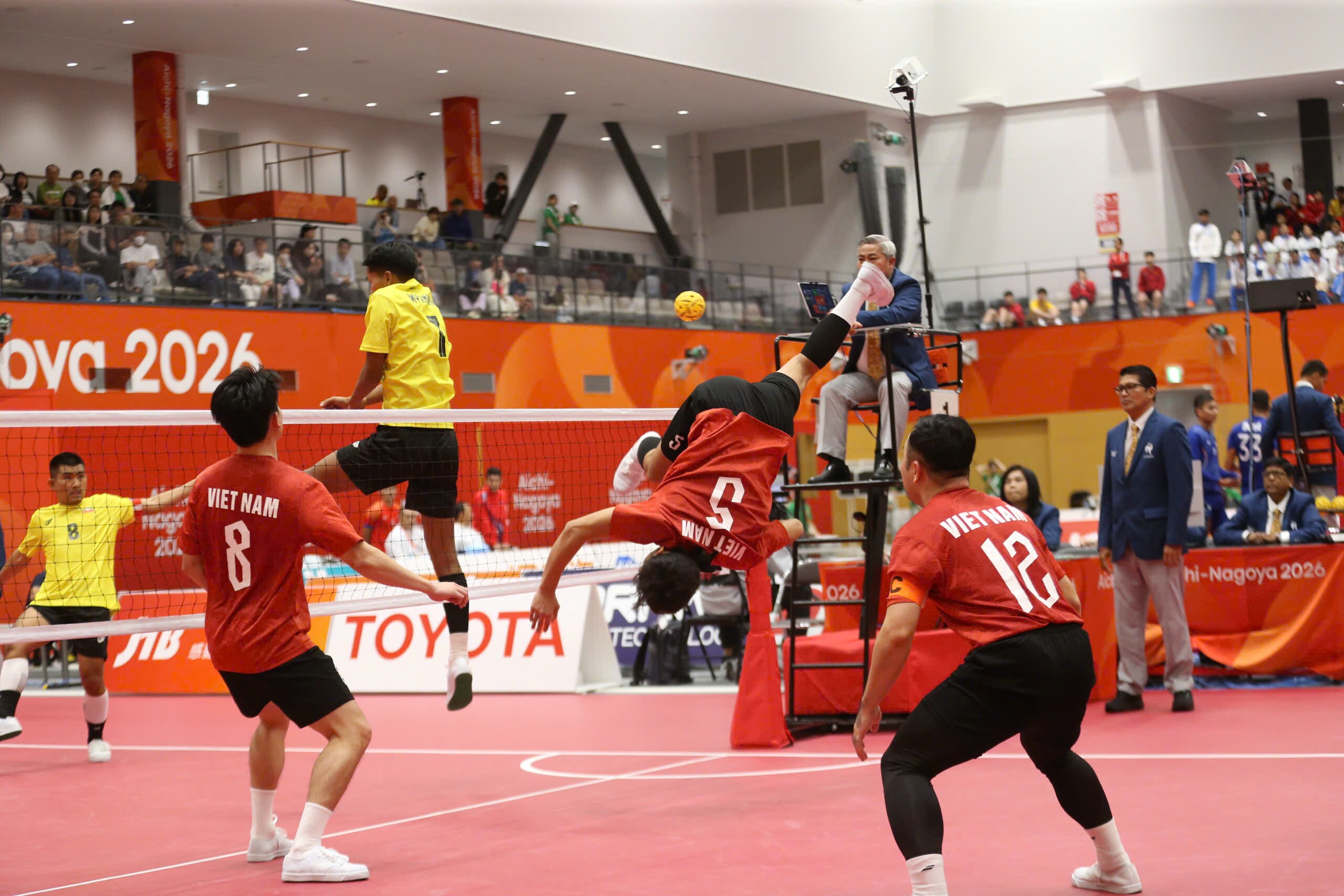 Trực tiếp ASIAD 30/9: Tuyển cầu mây nữ Việt Nam hạ đẹp kình địch Thái Lan - 26