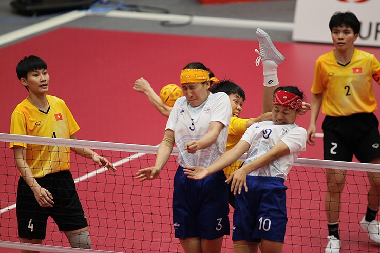 Trực tiếp ASIAD 30/9: Tuyển cầu mây nữ Việt Nam hạ đẹp kình địch Thái Lan - 30
