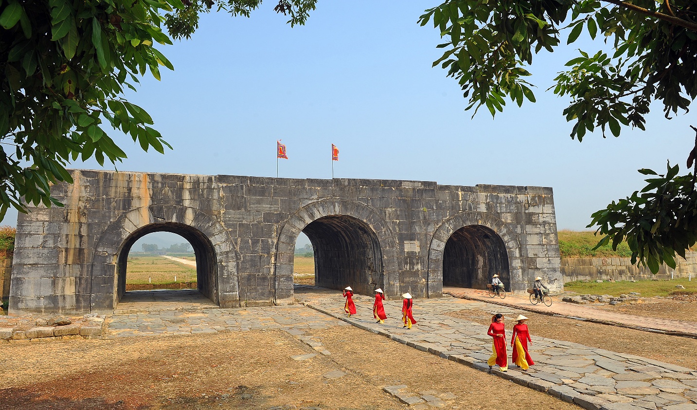 Thành Nhà Hồ – công trình kiến trúc đá độc đáo, Di sản Văn hóa Thế giới giữa miền đất giàu trầm tích lịch sử Thanh Hóa. Ảnh: Nguyễn Á