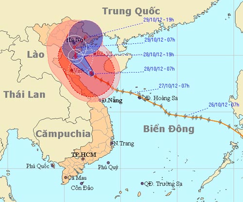 Bão Sơn Tinh lên cấp 13, di dân khẩn cấp - 1