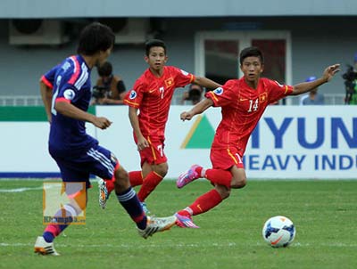 TRỰC TIẾP U19 Việt Nam - U19 Nhật Bản: Tiếc nuối (KT) - 17