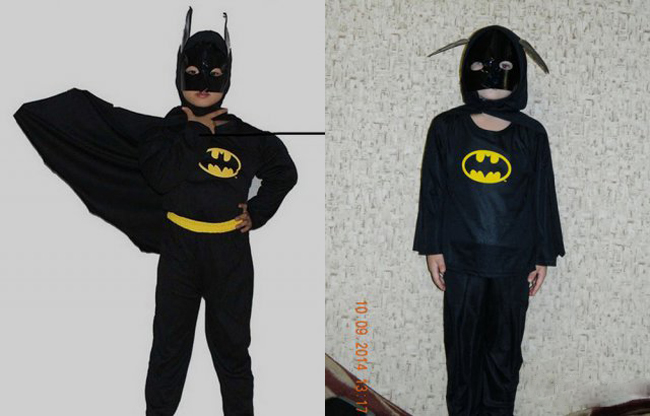 &#34;Batman&#34; thực tế không như trên mạng.