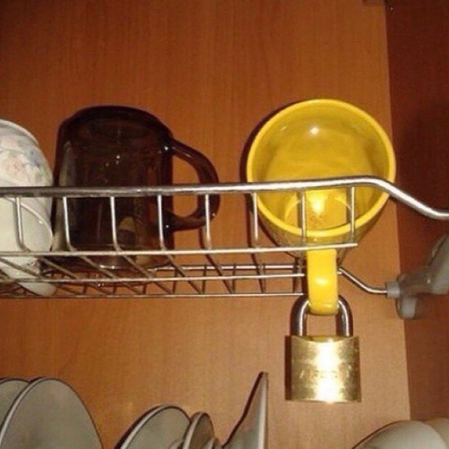 Cách mà các sinh viên chống trộm.