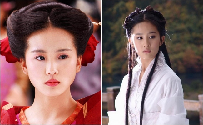 Cả hai mỹ nữ họ Lưu cùng sinh năm 1987 và được coi mà &#34;mỹ nhân cổ trang&#34; màn ảnh.