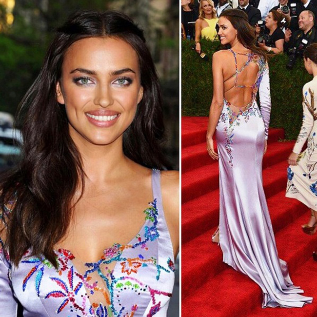 Dù xuất hiện trong trang phục bikini hay dạ tiệc, Irina Shayk vẫn biết cách khéo léo khoe đường cong gợi cảm của mình.