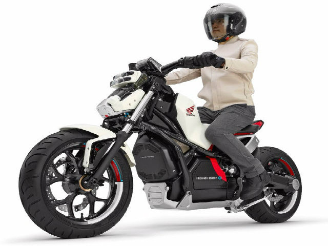 Chi tiết môtô điện tự cân bằng Honda Riding Assist-e