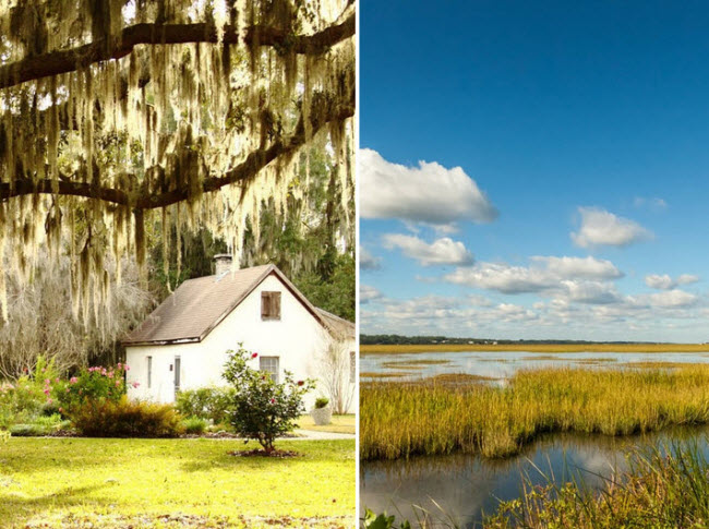St. Simons, Georgia: Là một trong những thị trấn biển đẹp nhất nước Mỹ, đảo St. Simons thu hút rất đông du khách vào những tháng mùa hè. Các hoạt động ở đây rất đa dạng từ bơi, golf, đạp xe, cưỡi ngựa&nbsp;và mua sắm.