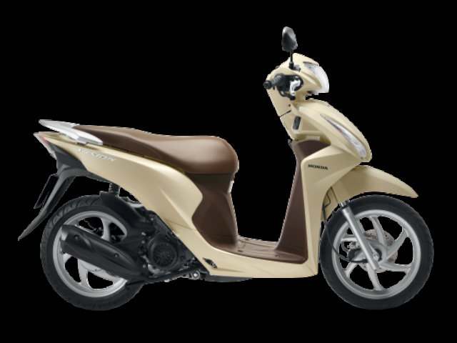 Cận cảnh Honda Vision 110cc màu mới giá 29,99 triệu đồng