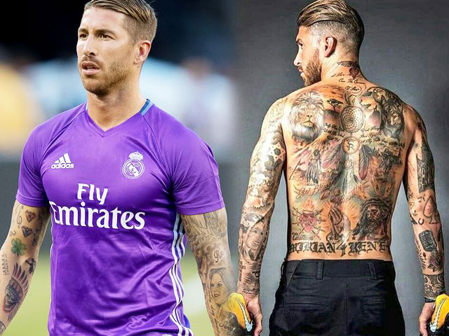 Bí ẩn sau hình xăm ”độc” của Messi, Beckham, Sergio Ramos